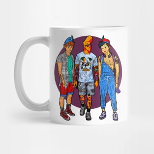 PETER, PINOCCHIO & JOHNNY BRAVO Mug